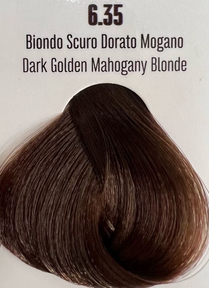 Viba Professional Permanent Color – 6.35 Dark Golden Mahogany Blonde 100ml