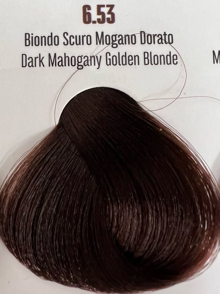 Viba Professional Permanent Color – 6.53 Dark Mahogany Golden Blonde 100ml