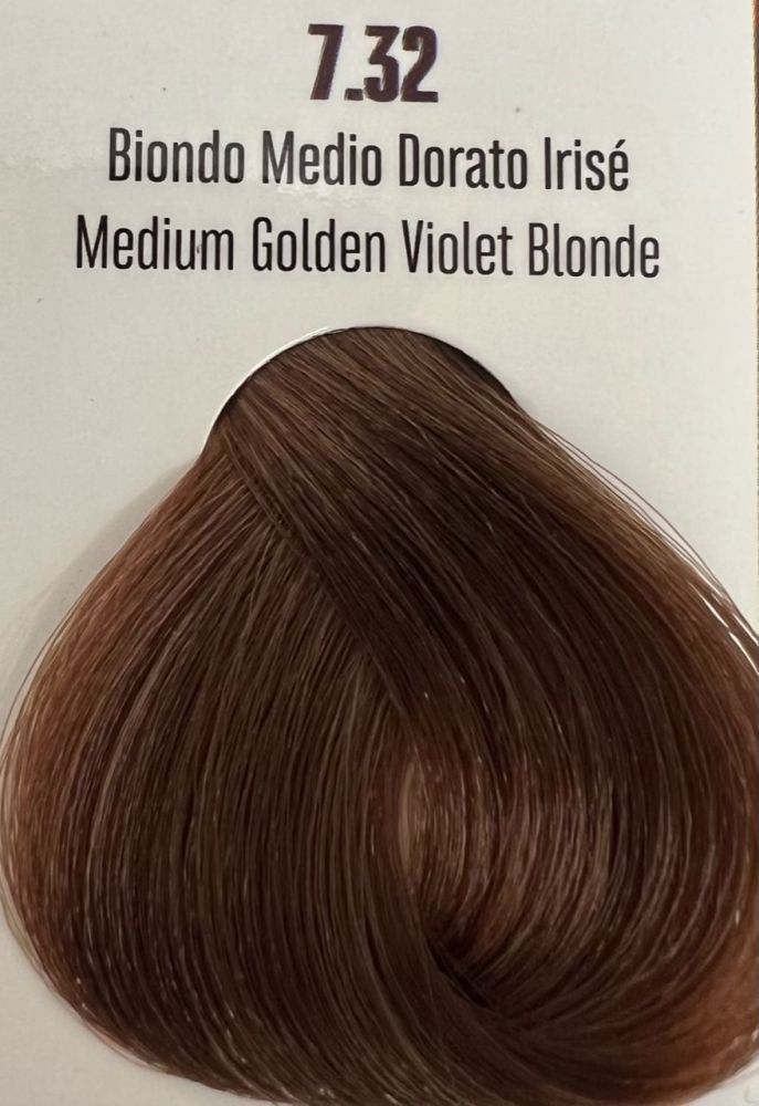 Viba Professional Permanent Color – 7.32 Medium Golden Violet Blonde 100ml