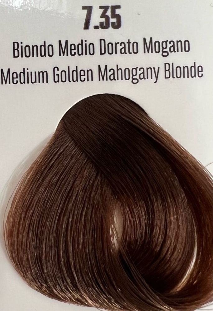 Viba Professional Permanent Color – 7.35 Medium Golden Mahogany Blonde 100ml