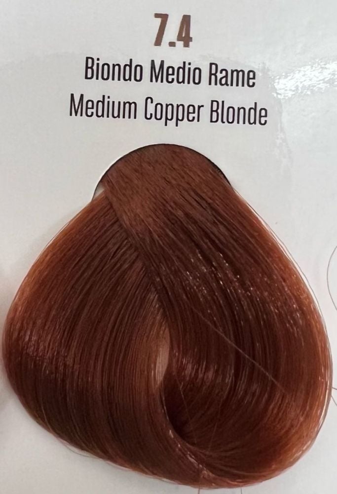 Viba Professional Permanent Color – 7.4 Medium Copper Blonde 100ml