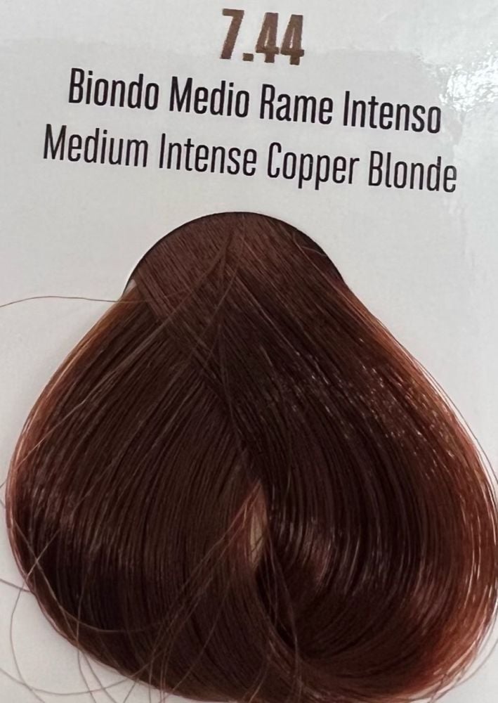 Viba Professional Permanent Color – 7.44 Medium Intense Copper Blonde 100ml