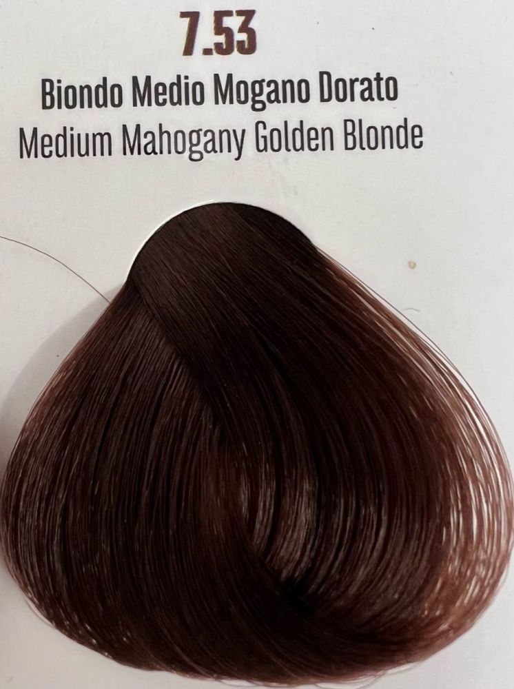 Viba Professional Permanent Color – 7.53 Medium Mahogany Golden Blonde 100ml
