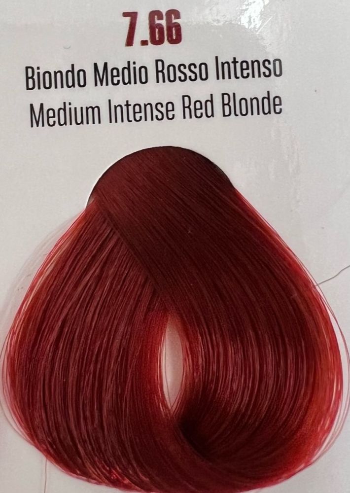 Viba Professional Permanent Color – 7.66 Medium Intense Red Blonde 100ml