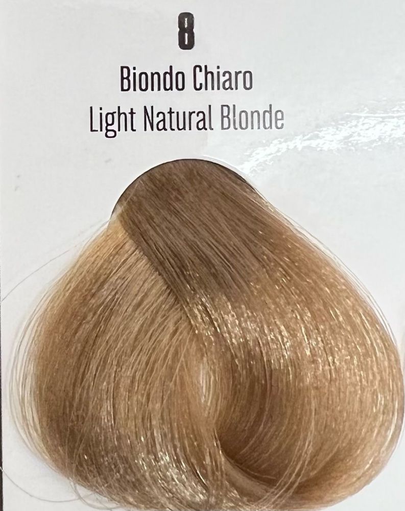 Viba Professional Permanent Color – 8 Light Natural Blonde 100ml