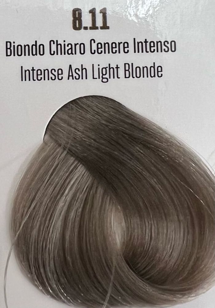 Viba Professional Permanent Color – 8.11 Intense Ash Light Blonde 100ml