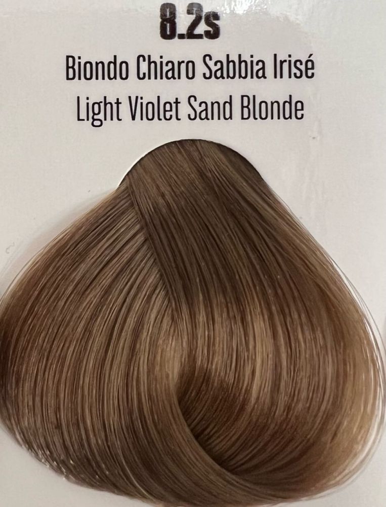 Viba Professional Permanent Color – 8.2s Light Violet Sand Blonde 100ml