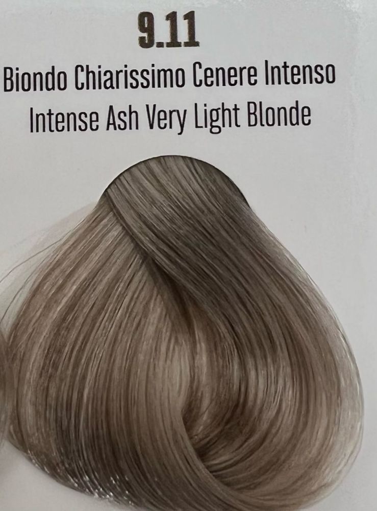 Viba Professional Permanent Color – 9.11 Intense Ash Very Light Blonde 100ml