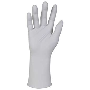 Powder Free Nitrile Gloves Grey (Small - 100 Pack)