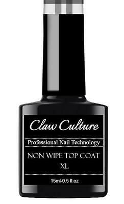 Claw Culture Gel Polish Non Wipe Top Coat XL 15ml
