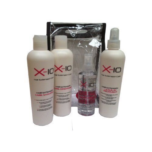 X-10 Essential Hair Extensions Care Kit