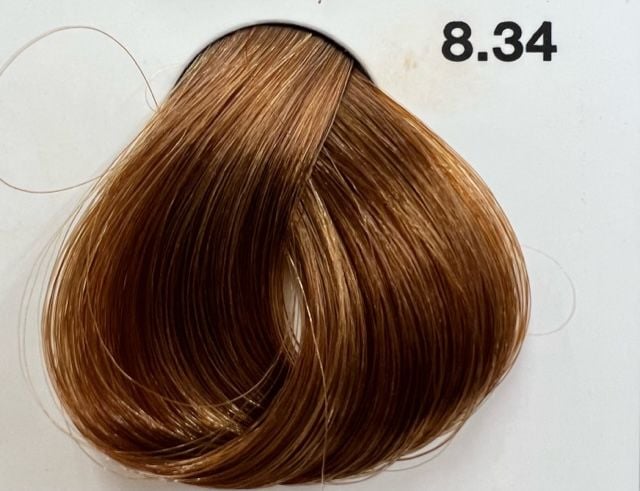MyColor Professional Permanent Color – 8.34 Light Golden Copper Blonde 100m