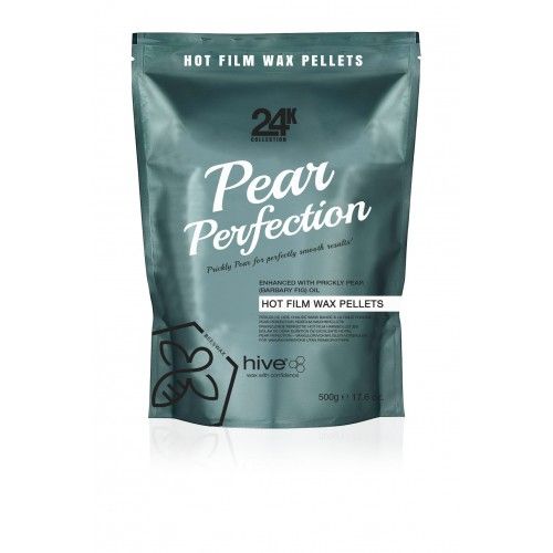 Hive Of Beauty - 24K Collection - Pear Perfection Hot Film Wax Pellets 500g