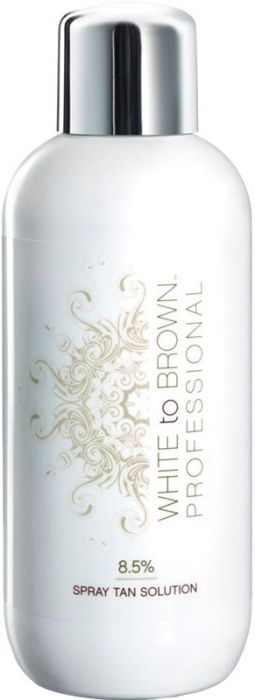 Way To Beauty Professional - (White To Brown) - Spray Tan Solution Light 8.5% 1 Litre