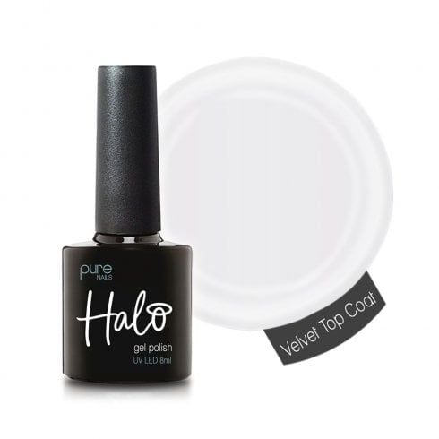 Halo Gel Polish - Velvet Top Coat 8ml