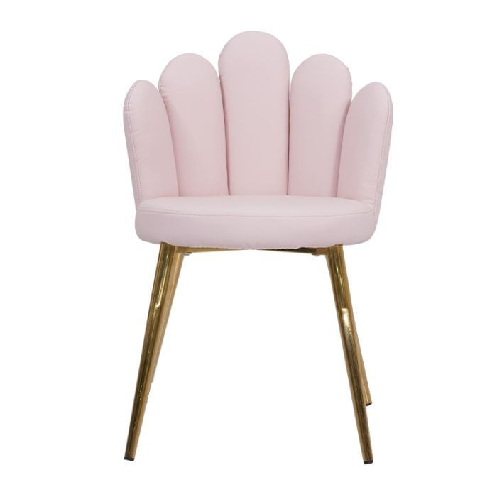 SkinMate Darcy 4 Leg Stool - Pink