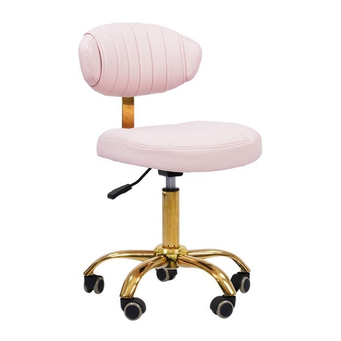 Skinmate Darcy Pink Gas Lift Stool