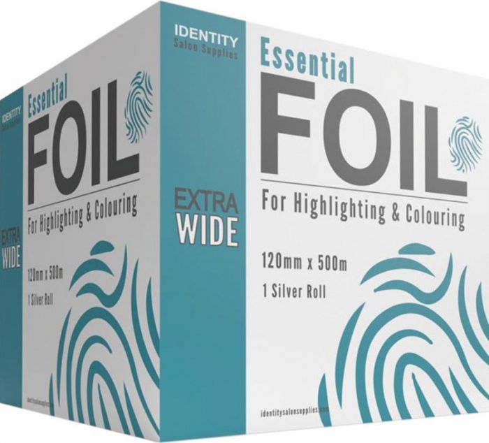 Identity EXTRA Wide Hair Foil 120mm x 500M