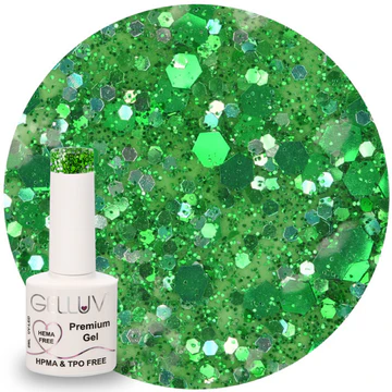 Gelluv Gel Polish Emerald Bow 8ml