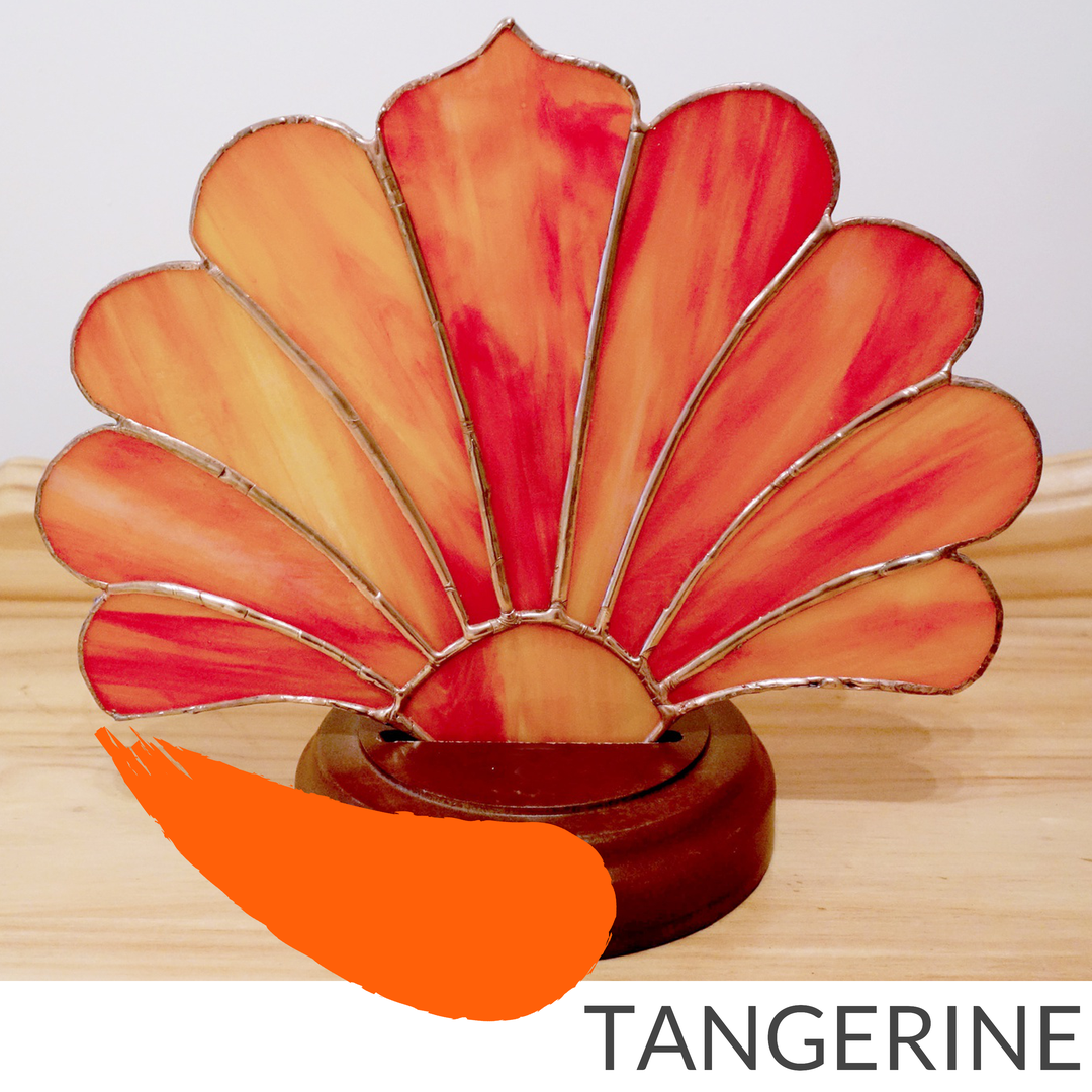 Art Nouveau Style Fan Lamp