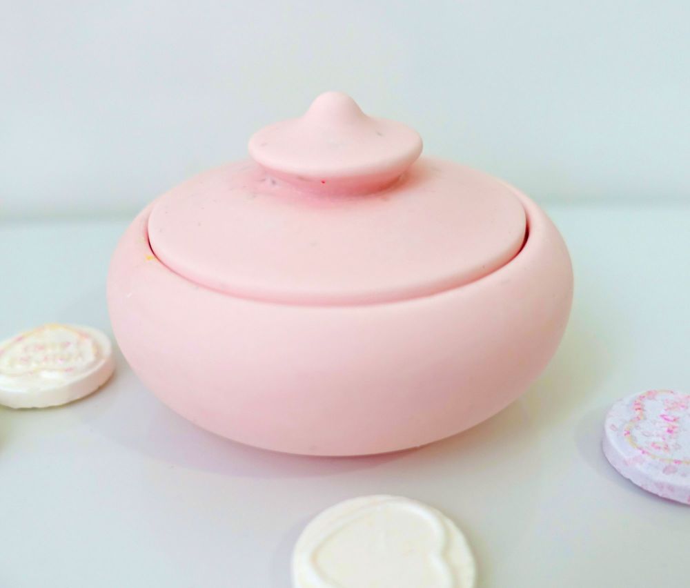 Pastel Pink Pinch Pot