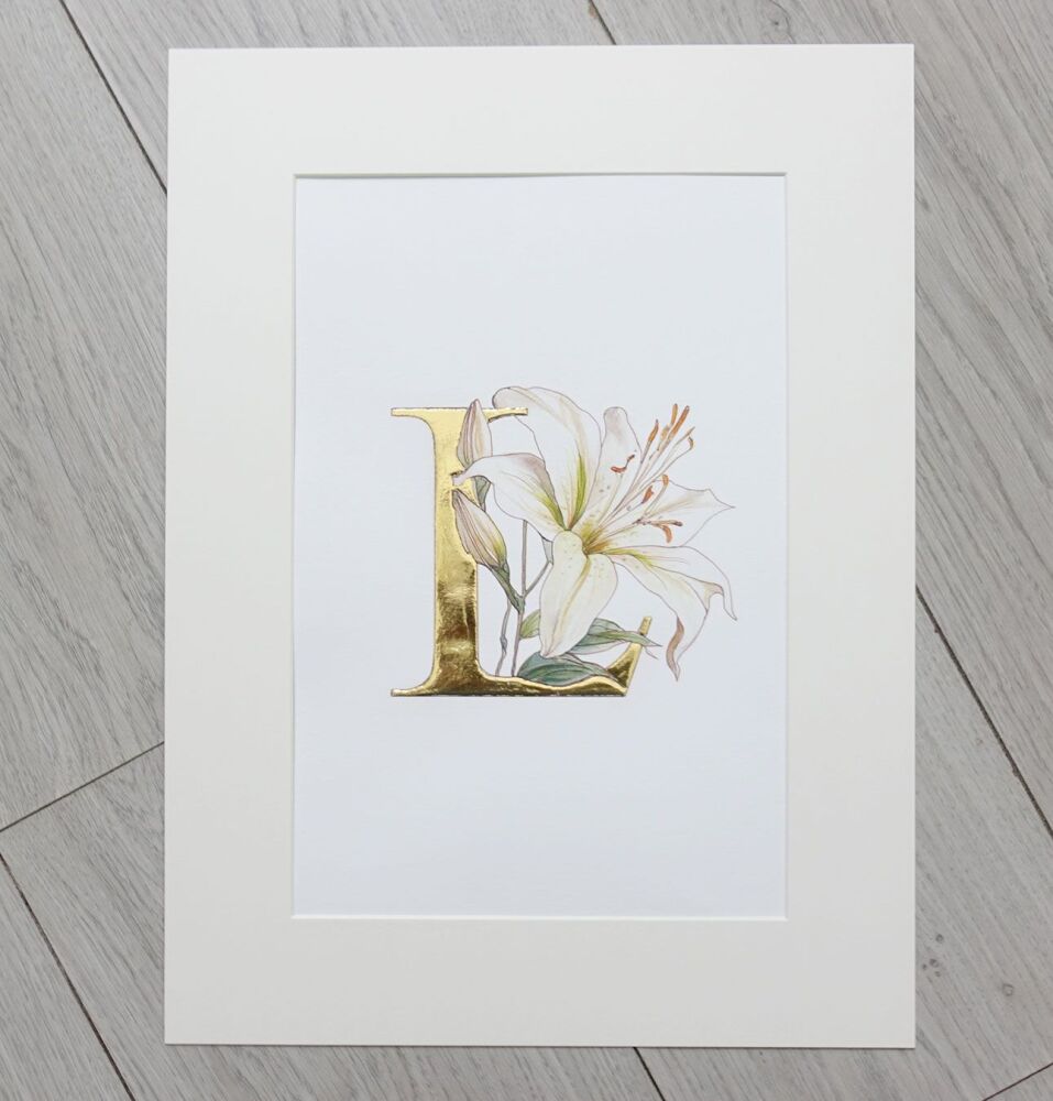 Oriental-lily-gold-leaf-word-art2