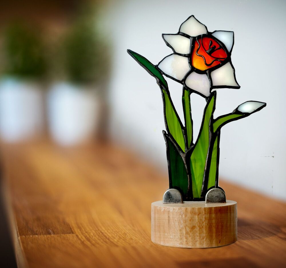 daffodil-Stained-glass-ornament3