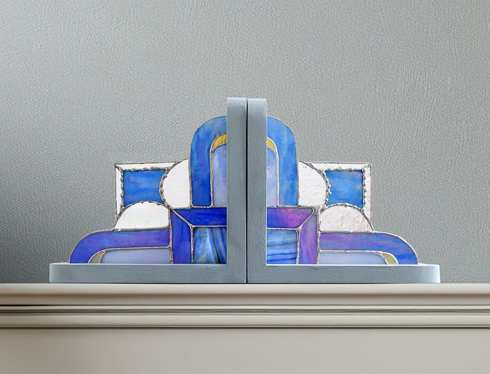Blue-Bookends-stained-glass