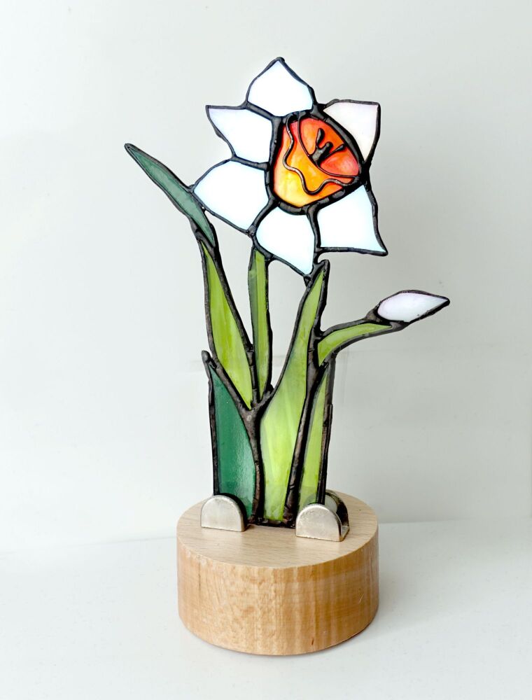 daffodil-Stained-glass-ornament5