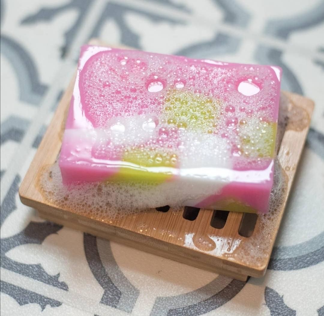Scottish Rose Sliced Soap