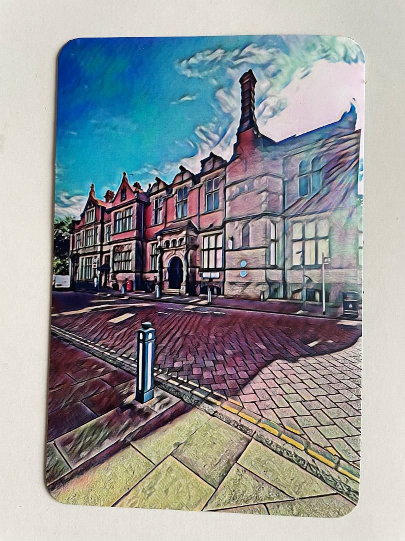 Cheetham Library  Art Gallery Magnet