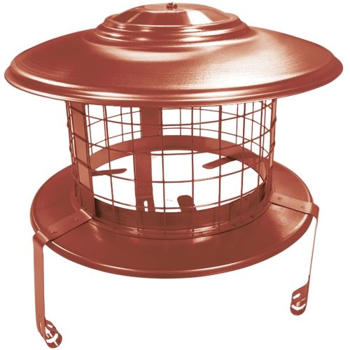 Bird Guard Suspension Cowl for Chimney Liners 