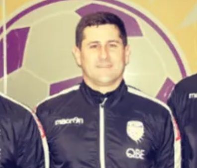 Michael Garcia Perth Glory FC - Video Guest at The Mick Lyons Benefit Night at Mandurah City FC in Association with Citrus Marketing