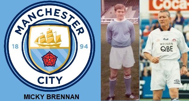 Micky Brennan Ex Manchester City Fc will be in Attendance at the Mick Lyons Benefit Night