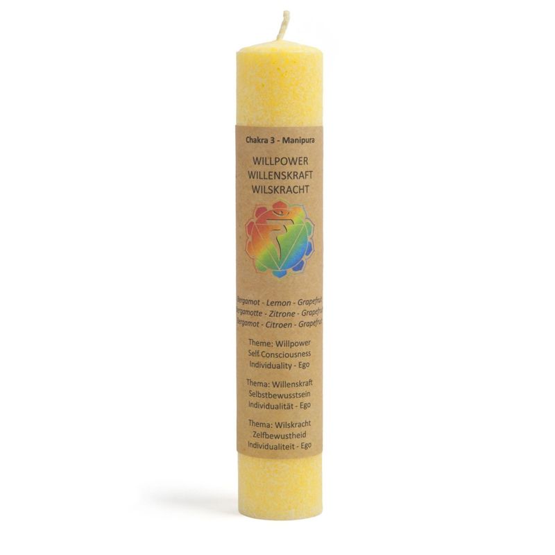 Tall Scented Chakra Candle