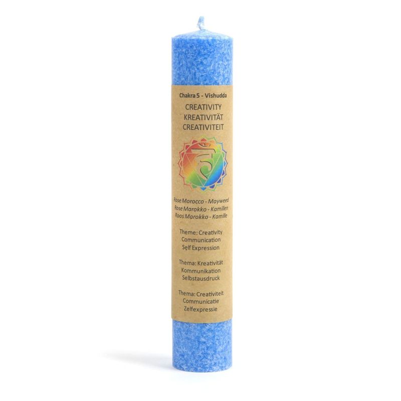 Tall Scented Chakra Candle