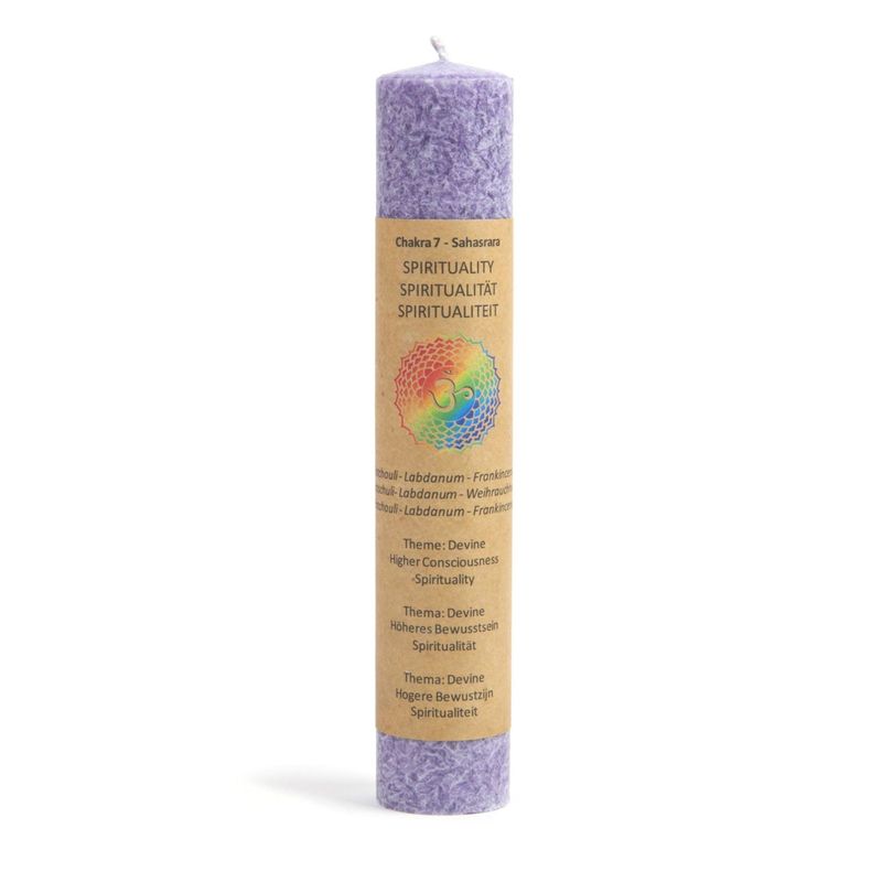Tall Scented Chakra Candle