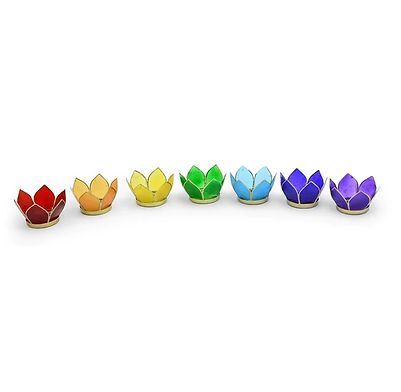 Lotus Candle Holders (Set Of 7)