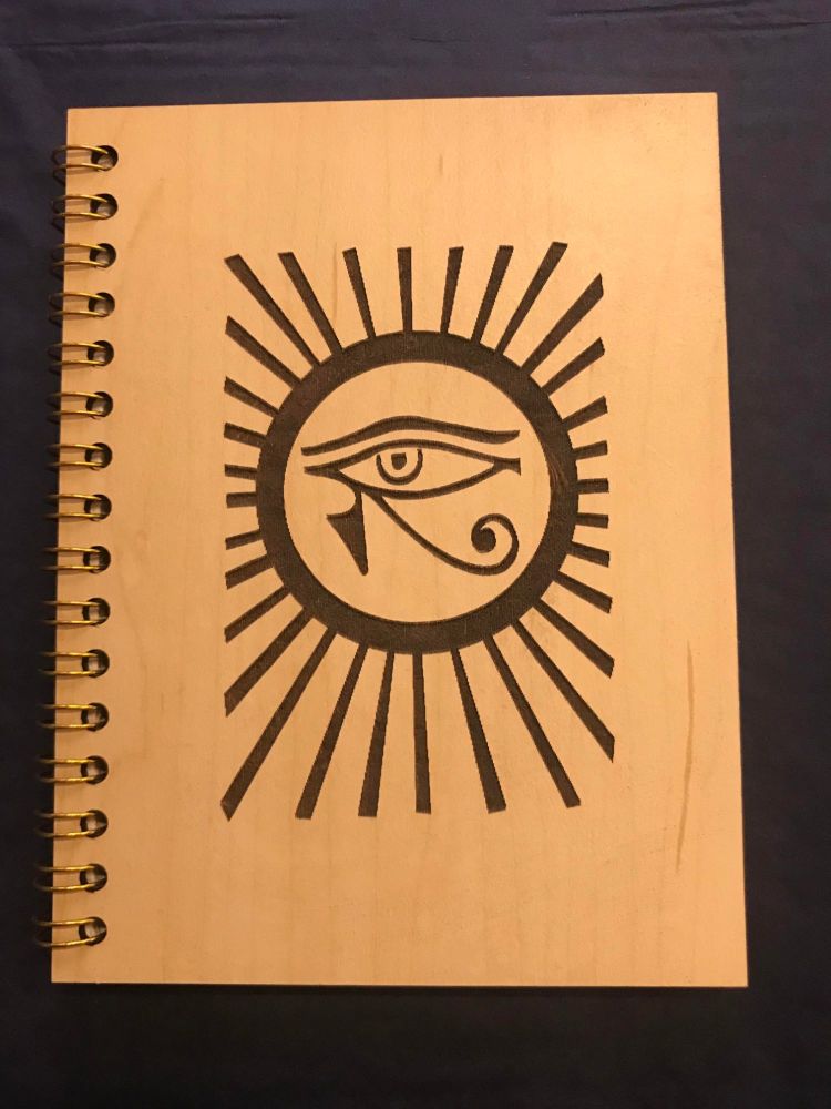 Wooden Diary - Eye