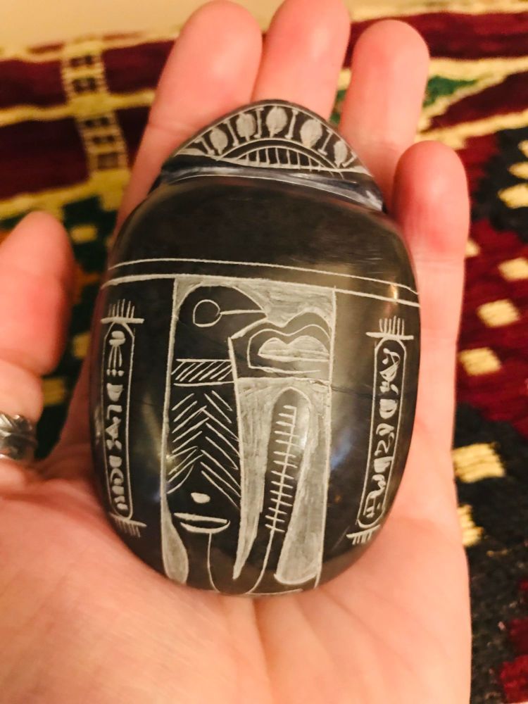 Basalt Scarab
