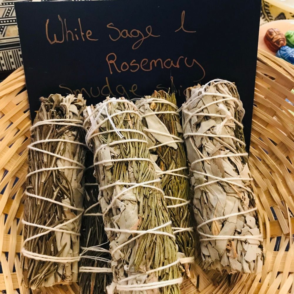 Smudge Stick - White Sage & Rosemary