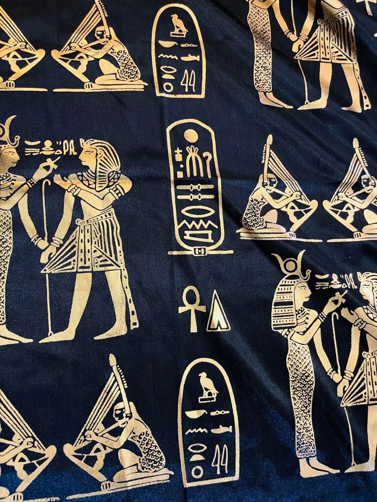 Pharaonic Altar Cloth - Black
