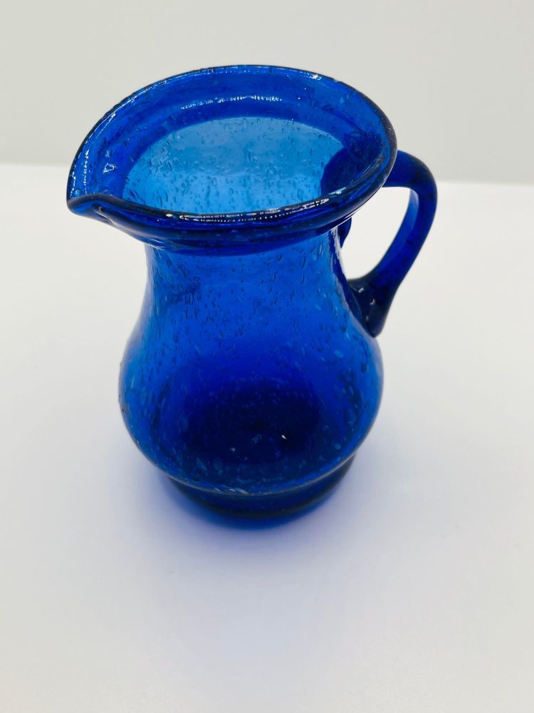 Recycled Glass Vase - Blue