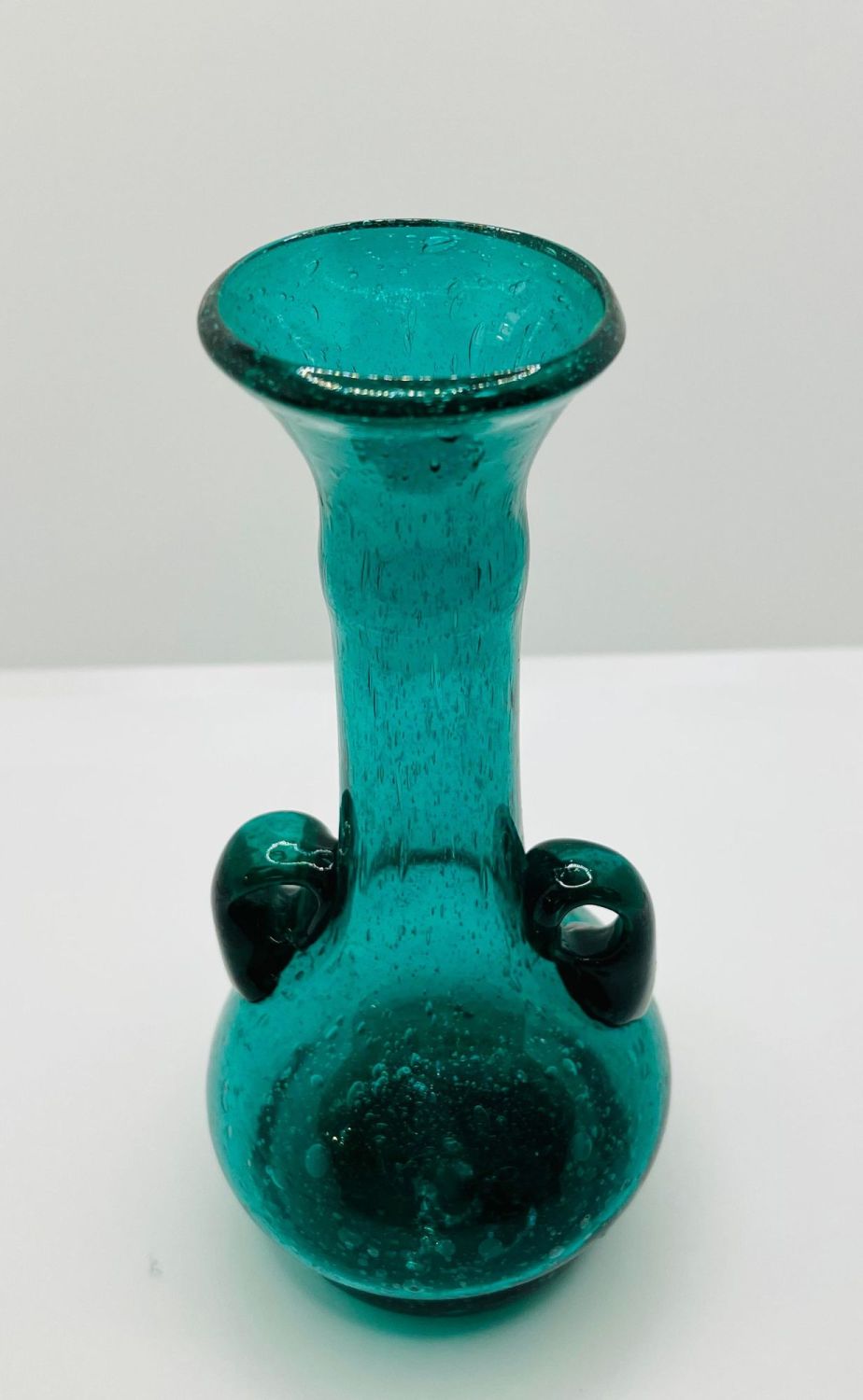 Recycled Glass Vase - Sea Green