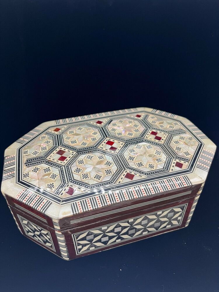 Handmade Pearl Inlay Box