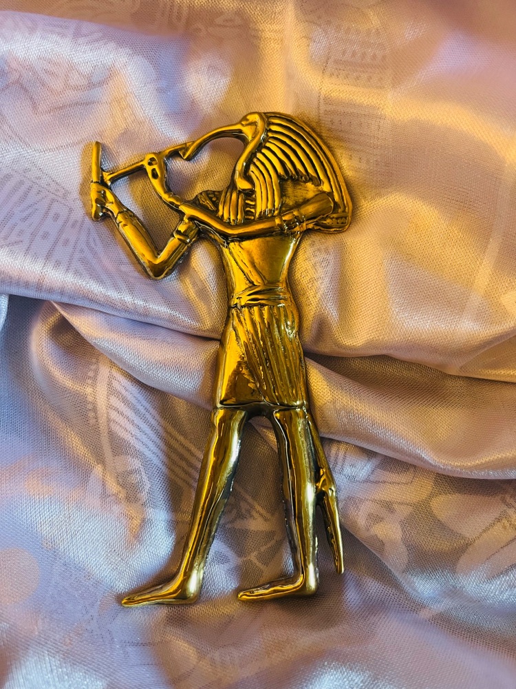 Brass Thoth Pendant