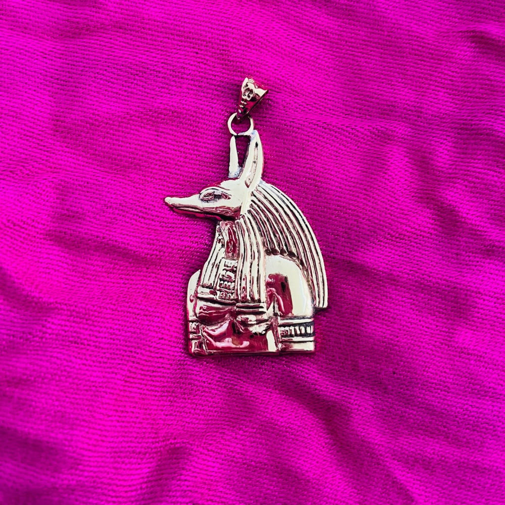Brass Anubis Pendant