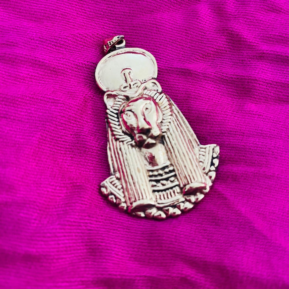 Brass Sekhmet Pendant