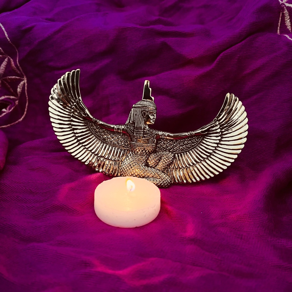 Brass Isis Bust