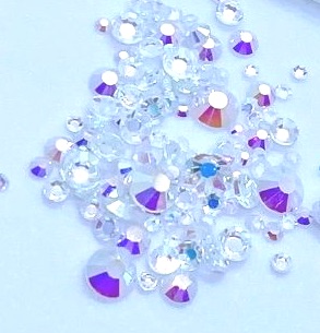 Crystals,Pearls 3d bling  & Aurora Spheres.